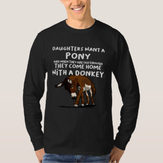 Camiseta Daughters want a Donkey