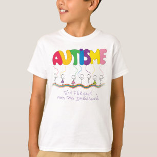 Camiseta D'autisme traitant de Chandail