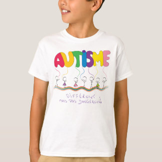 Camiseta D'autisme traitant de Chandail