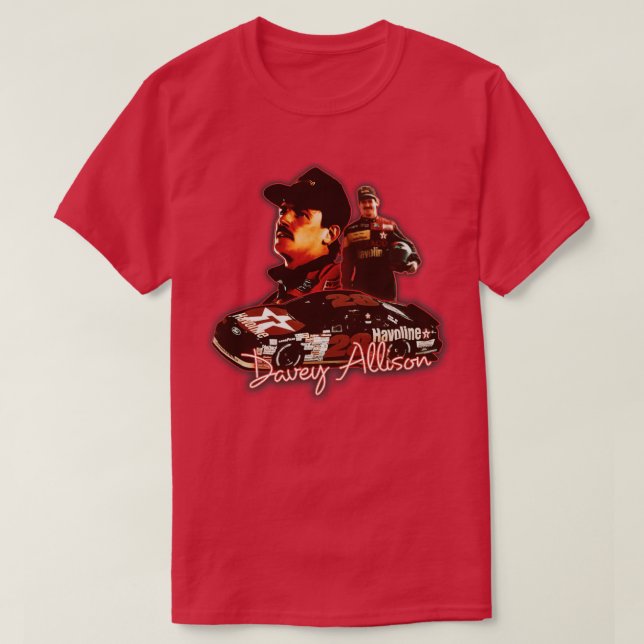 Camiseta Davey Allison 1 (Frente do Design)