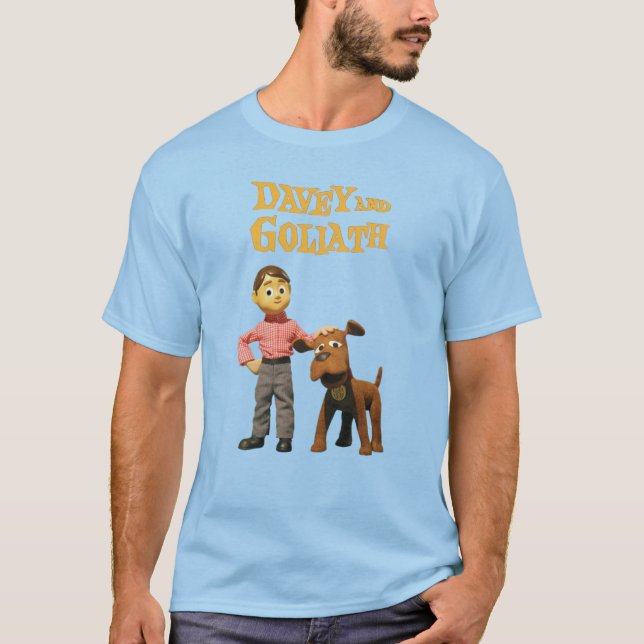 Camiseta Davey and Goliath (Frente)