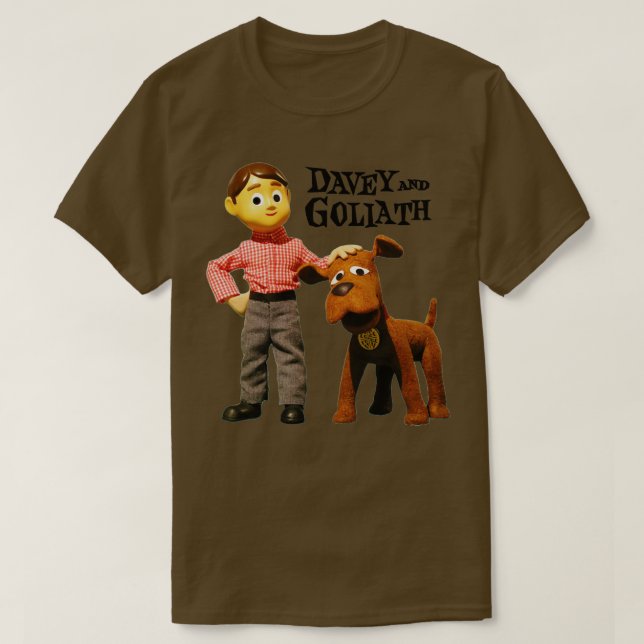 Camiseta Davey e Golias (Frente do Design)