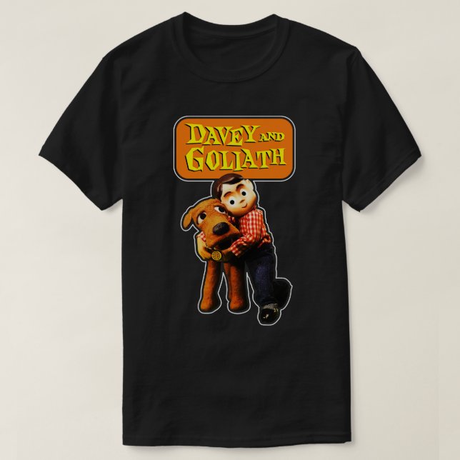 Camiseta Davey Goliath (Frente do Design)