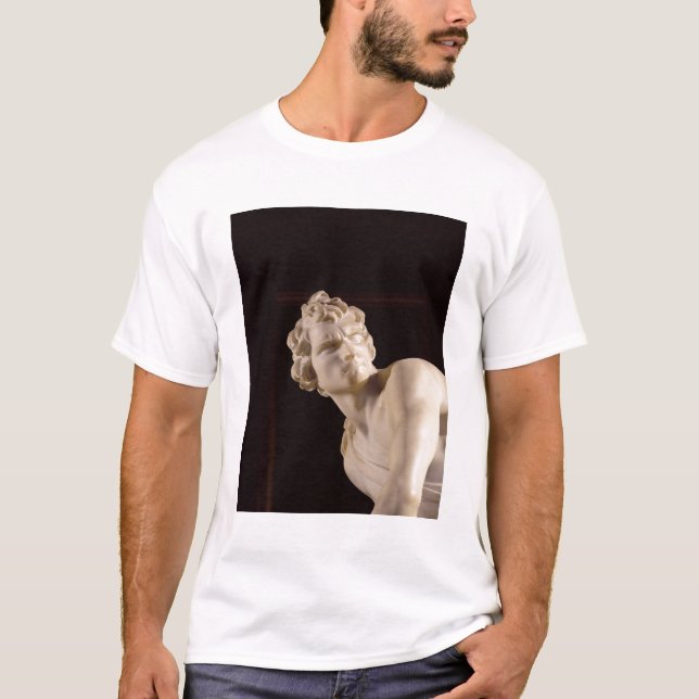 Camiseta David, 1623-24 (mármore) (detalhe) (Frente)