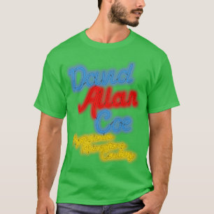 Camiseta David Allan Coe Misterioso Rhinestone Cowboy Neon