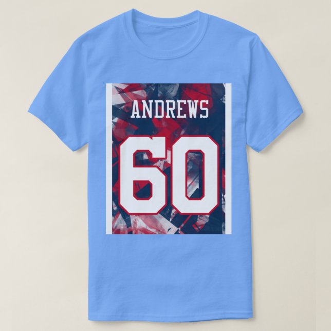 CAMISETA DAVID ANDREWS (Frente do Design)
