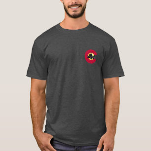 Camiseta 🎶 David Chapa Music - Logotipo do Bolso do Colora