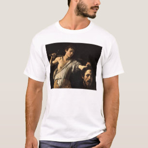 Camiseta David com a cabeça de Goliath, Caravaggio