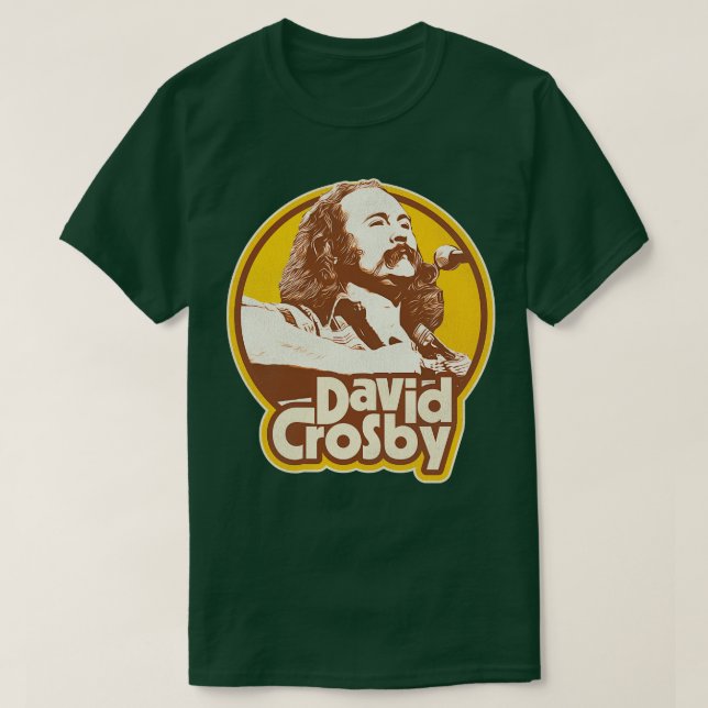 Camiseta David Crosby (Frente do Design)