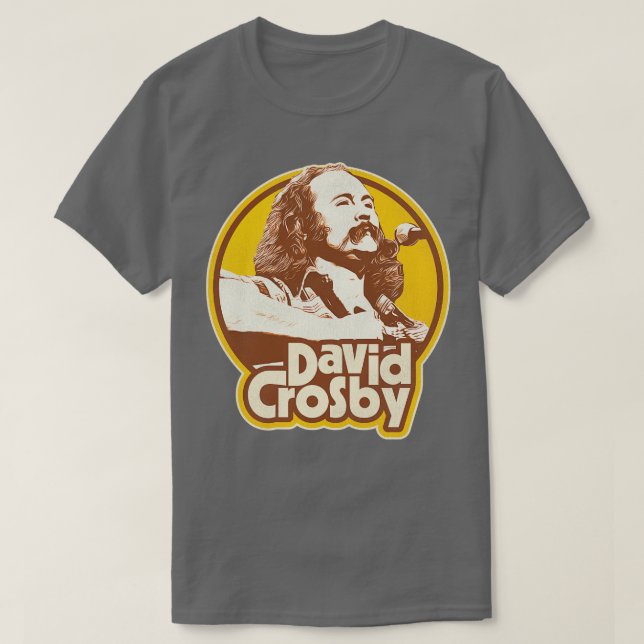 Camiseta David Crosby (Frente do Design)