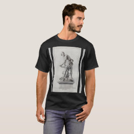 Camiseta David de Bernini numa gravação de Nicolas Dorigny