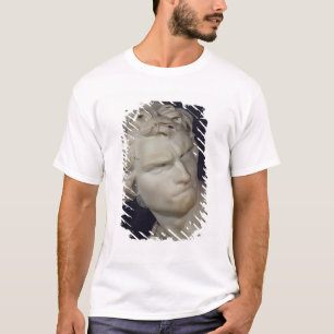 Camiseta David, detalhe da cabeça, 1623-23