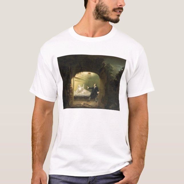 Camiseta David Garrick (1717-79) e George Anne Bellamy ( (Frente)
