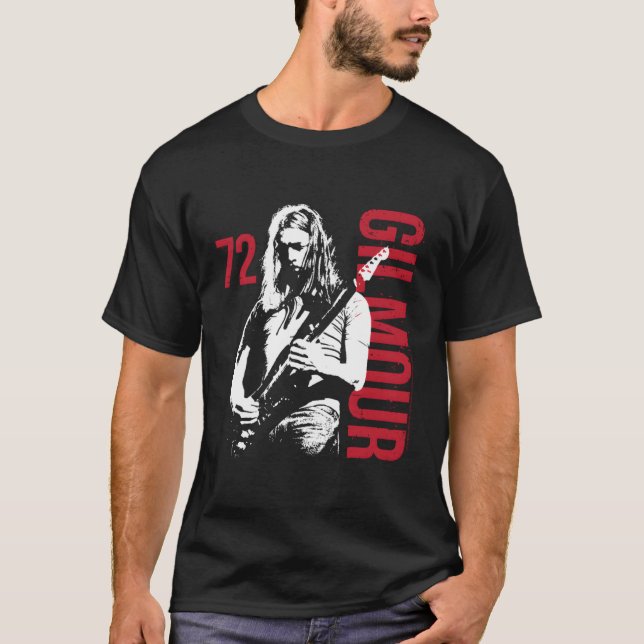 Camiseta David Gilmour Gilmour 72 (Frente)