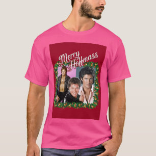 Camiseta David Hasselhoff Feliz Natal