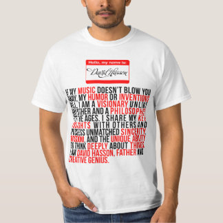 Camiseta David Hasson