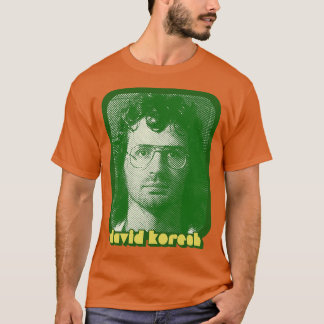 Camiseta David Koresh Retro Style Líder de Cult Design