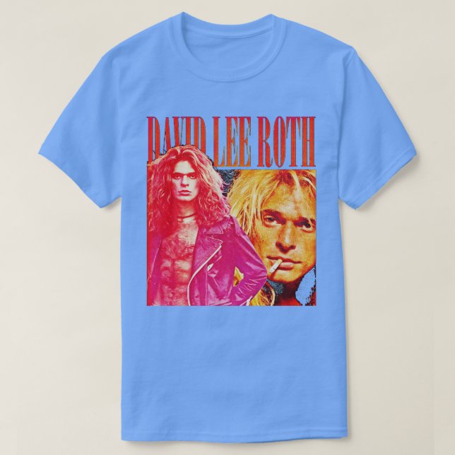 Camiseta David Lee Roth (Frente do Design)