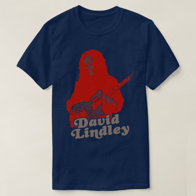Camiseta David Lindley Rock Guitarista FanArt (Frente do Design)