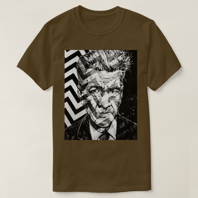 Camiseta David Lynch Graphic (Frente do Design)
