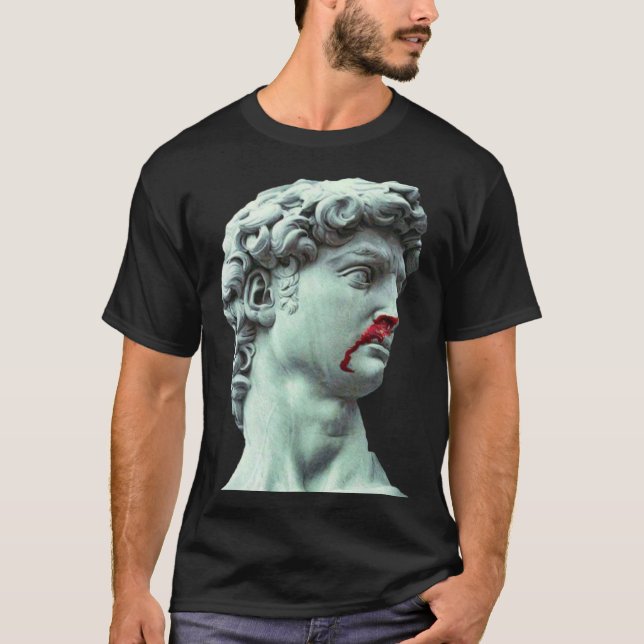 Camiseta David Michelangelo Statue Men (Frente)