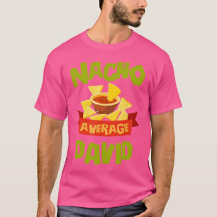 Camiseta David Não Médio Personalizado Aniversário Divertid