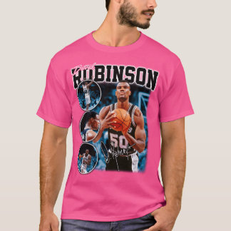 Camiseta David Robinson Basbol Signature Vintage Retro