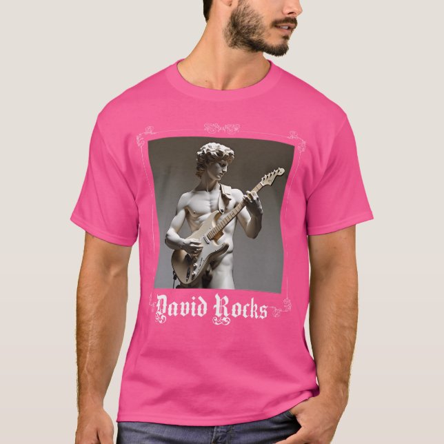 Camiseta David Rocks (Frente)