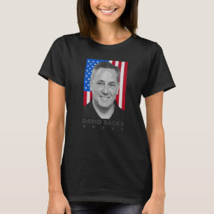 Camiseta David Sacks All In Podcast Co Host Investor Usa F