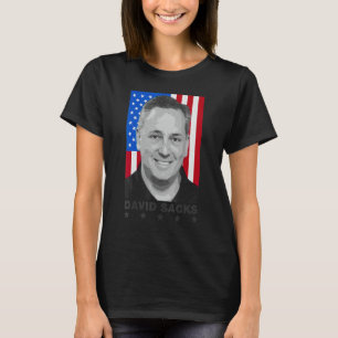 Camiseta David Sacks  Todos no Podcast Co Anfitrião Investi