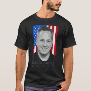 Camiseta David Sacks  Todos no Podcast Co Anfitrião Investi
