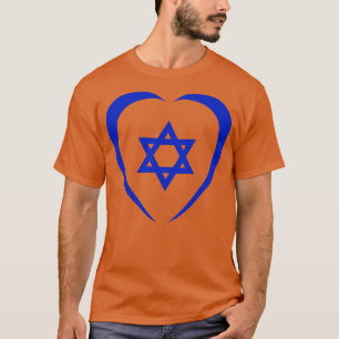 Camiseta David Third Culture Heart Blue