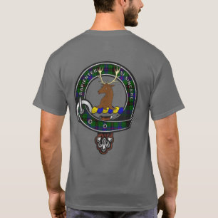 Camiseta Davidson Tartan Clan Crachá T-Shirt