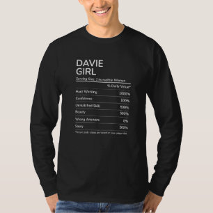 Camiseta Davie Girl Funny Florida Hometown Premium