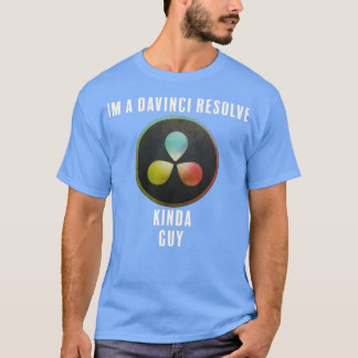 Camiseta Davinci Resolve Kinda Cara