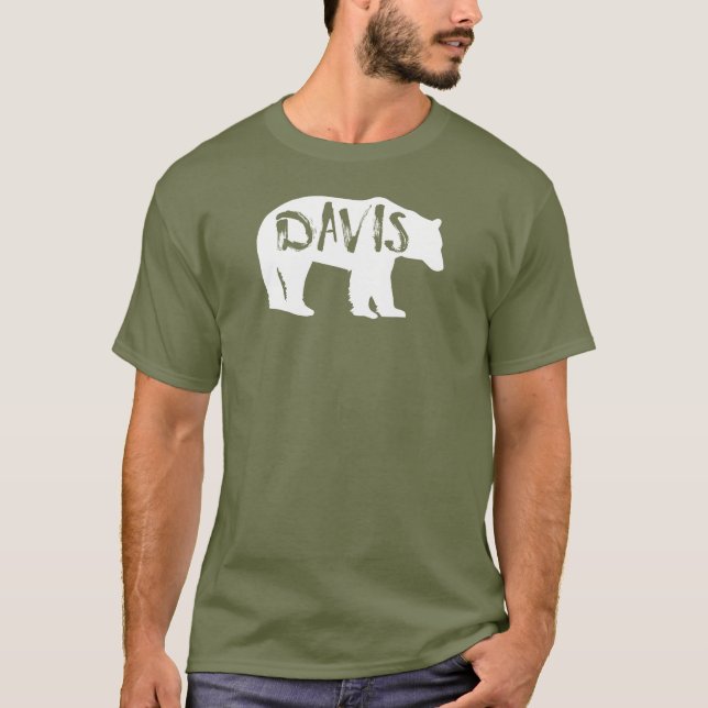 Camiseta Davis West Virginia Bear (Frente)