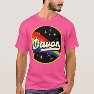 Camiseta Davon Rainbow No Space Vintage Style