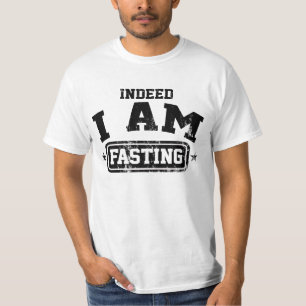 Camiseta Dawah de jejum - certamente eu estou jejuando