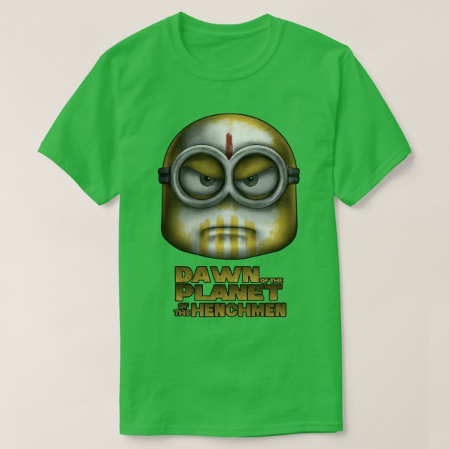Camiseta Dawn do Planeta dos Henchmen (Frente do Design)