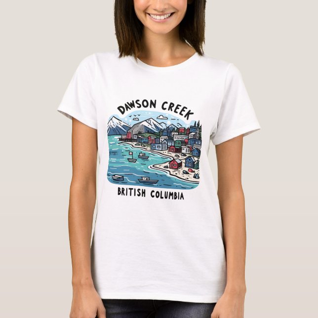 Camiseta Dawson Creek BC Canadá (Frente)