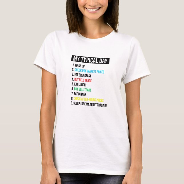 Camiseta Day Trader (Frente)