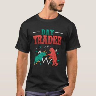 Camiseta Day Trader Bullish Bearish Crypto Stocks Investor