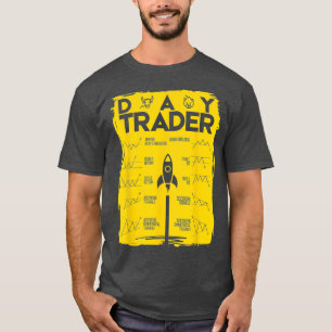 Camiseta Day Trader Moon Stock Investor Forex