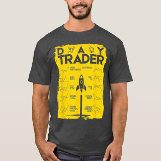 Camiseta Day Trader Moon Stock Investor Forex