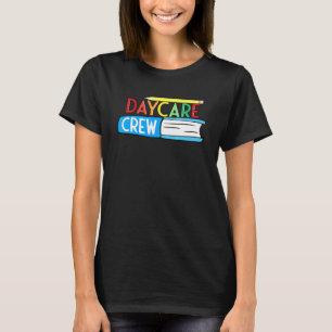 Camiseta Daycare Crew Provider Pré-Escolar Professora Assis