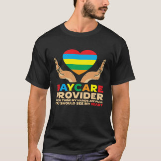 Camiseta Daycare Provider Children Hands Childcare 4