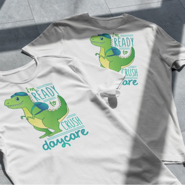 Camiseta Daycare T Rex (Criador carregado)