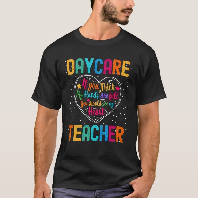 Camiseta Daycare Teacher Appreciation Week Back to School H (Frente)