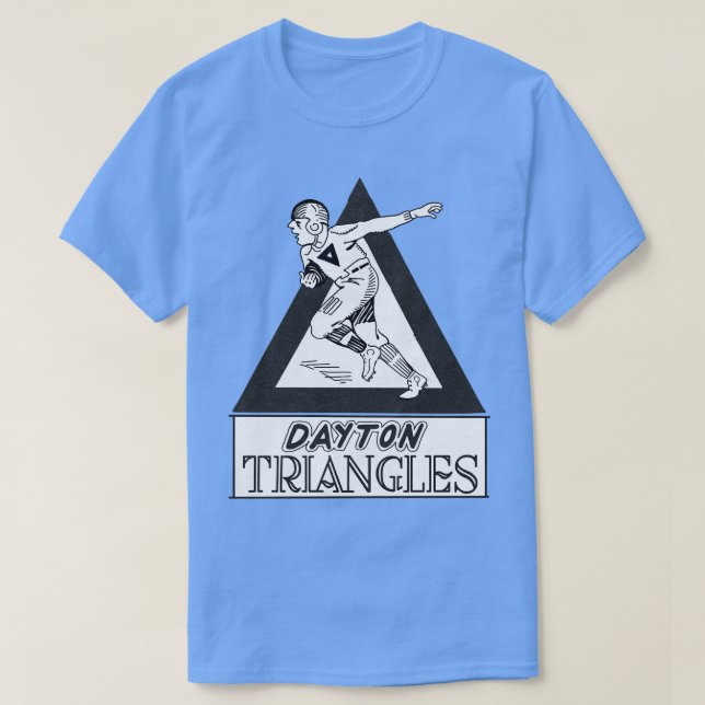 Camiseta Dayton com defeito triângulos 1920 (Frente do Design)