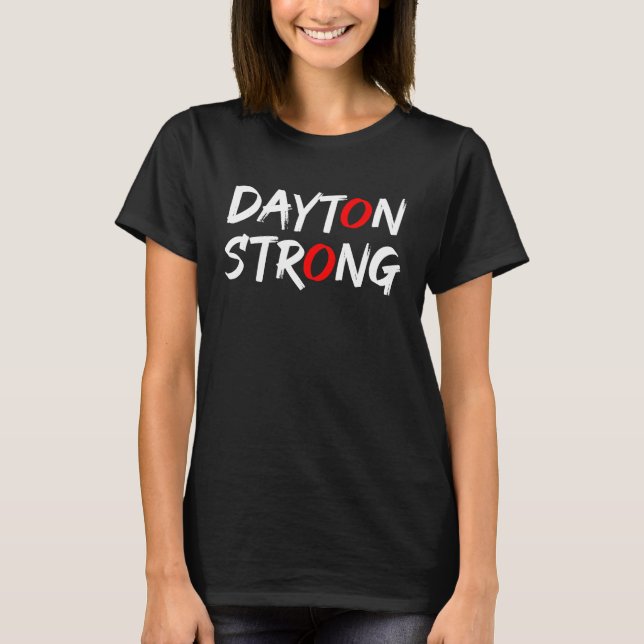 Camiseta Dayton Strong Ohio Women Men (Frente)